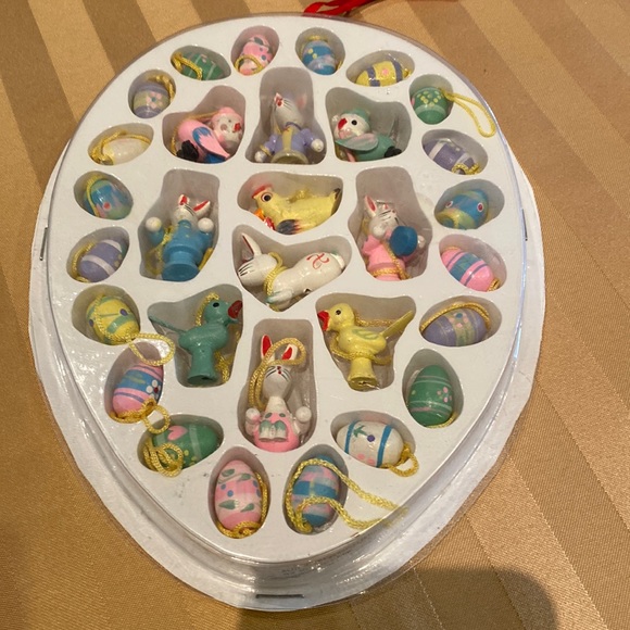 Unknown Other - Miniature Easter ornaments 30 pieces